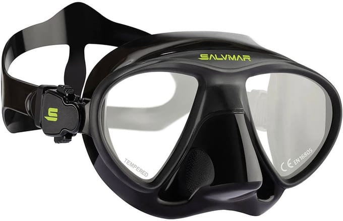 Salvimar Goblin Speervissen Masker Zwart Man,Vrouw