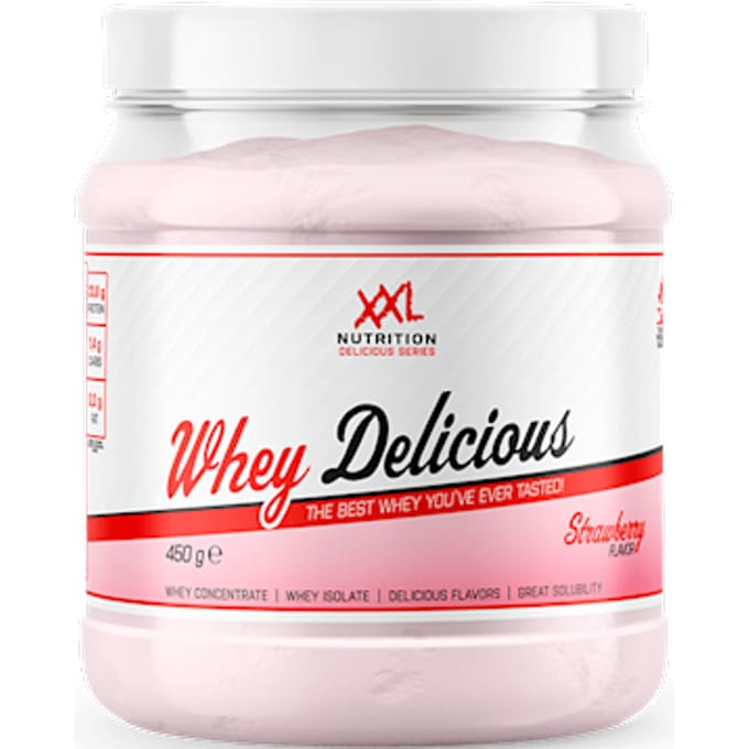 XXL Nutrition - Whey Delicious - Aardbei - Eiwitpoeder - 1000 g