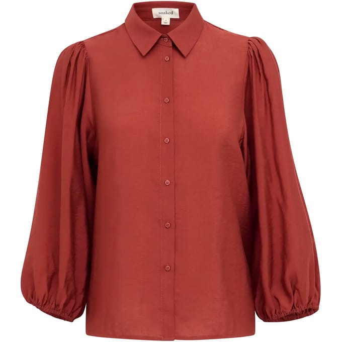 3/4 damesblouse Soaked in Luxury Leodora Stefani