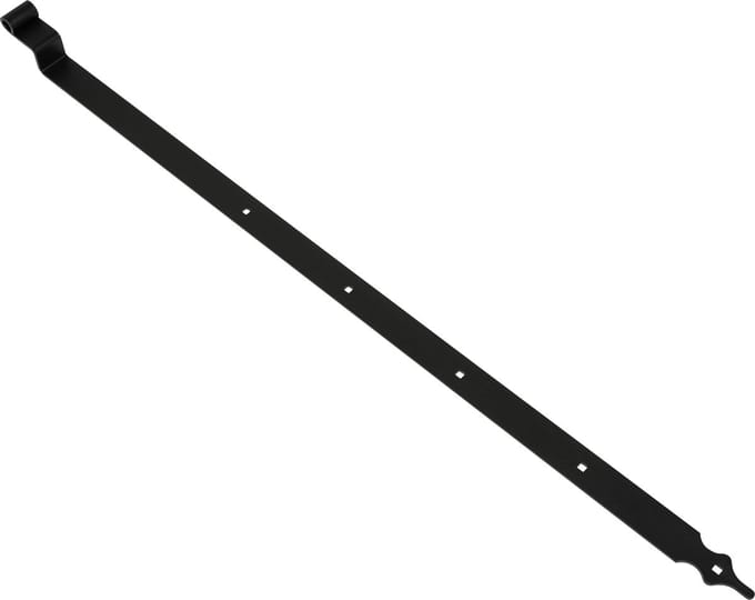 Wovar Duimheng Zwart 120 cm Bocht Rustieke Punt | Per stuk