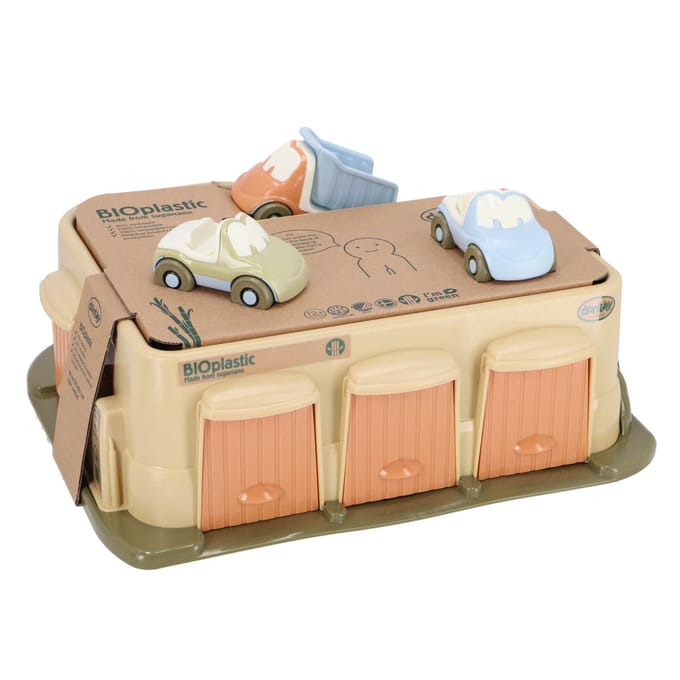 Dantoy speel garage - speelgoedgarage - BIO plastic - Gerecycled - Suikerriet