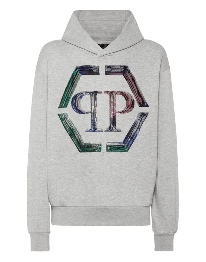 Sweatshirt Met Capuchon Hexagon