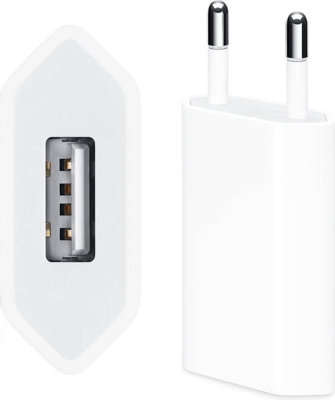 Co2® USB naar iPhone - Oplader - 5W - Snelladen - Wit