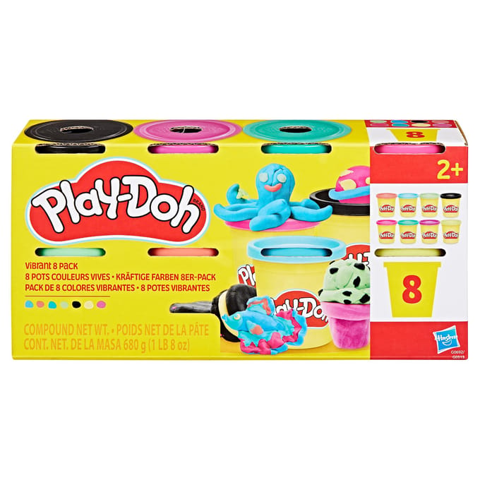 Play-Doh 8-pack assorti new