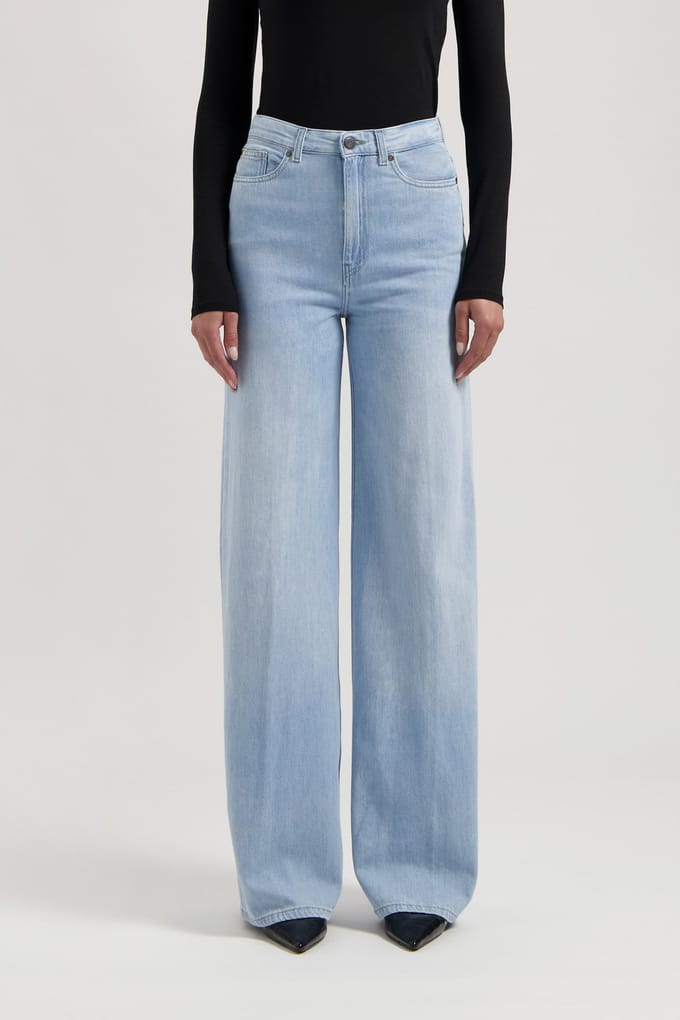 Mud Jeans Sara High Loose Flow Stone Vintage Größe: W32L30 | Jeans Outlet | Damen