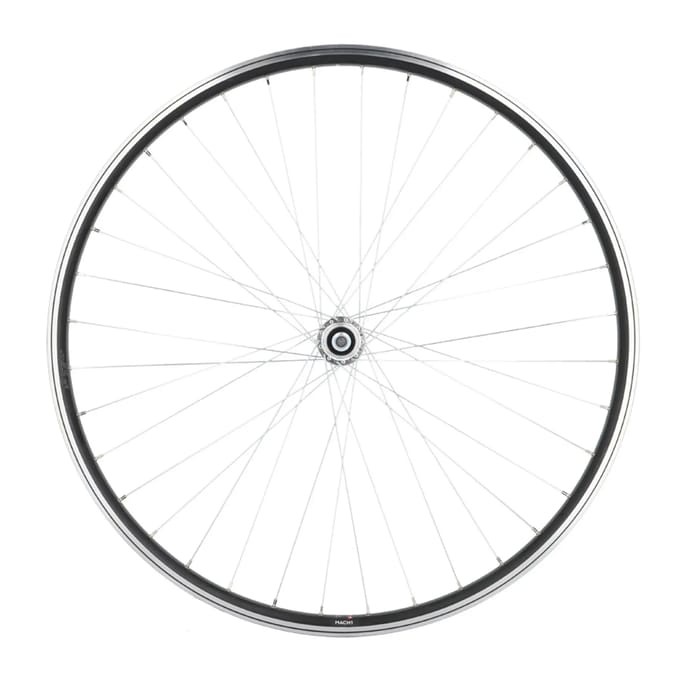 Achterwiel VTC 28" moer volle as velg Velox