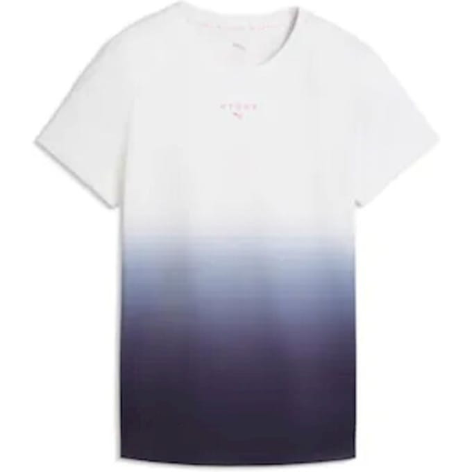 Puma w x hyrox poly graphic tee training t-shirt korte mouw dames -