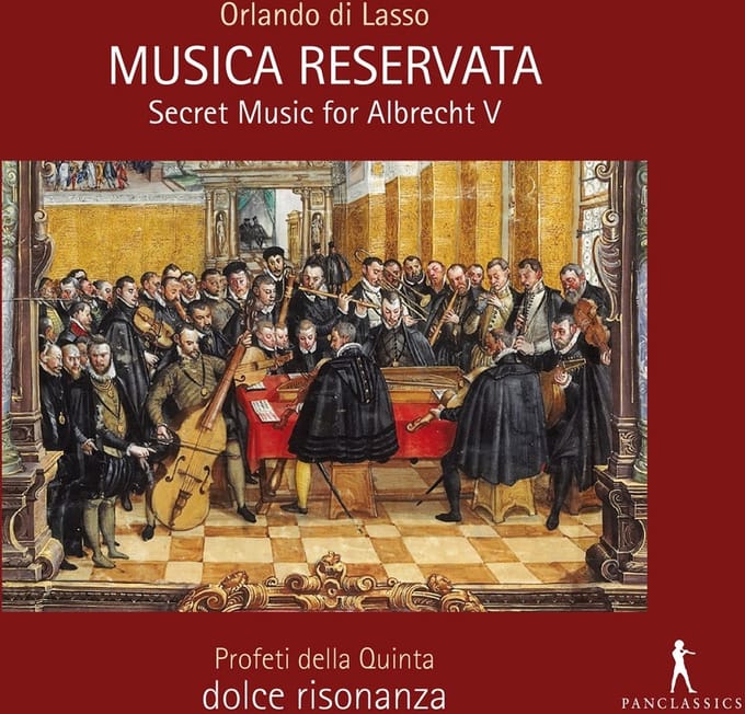 Profeti Della Quinta, Ensemble Dolce Risonanza - De Lassus: Musica Reservata - Secret Music For Albrecht V (CD)
