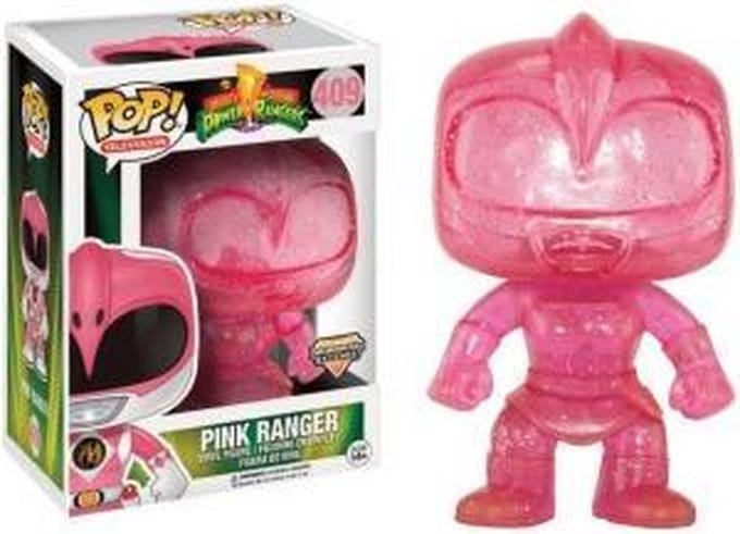 Funko Pop! Power Rangers Bobble Head N° 409 Pink Ranger Morphing Ltd - Verzamelfiguur