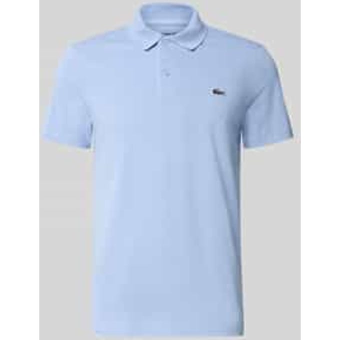 Lacoste Poloshirt Breathable Lichtblauw - Maat L - Heren
