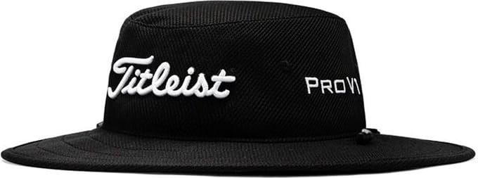 Titleist Tour Aussie Zwart Wit Zonnehoed