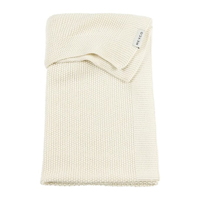 Meyco Baby Mini Relief Wiegdeken - Natural - 75x100cm - 1.0 TOG