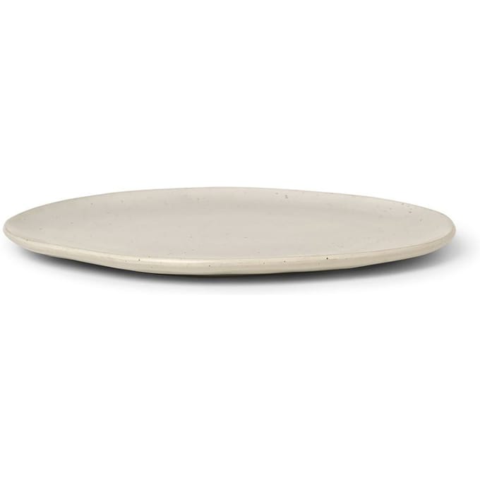 Ferm Living Flow Bord - gebroken wit gespikkeld - large