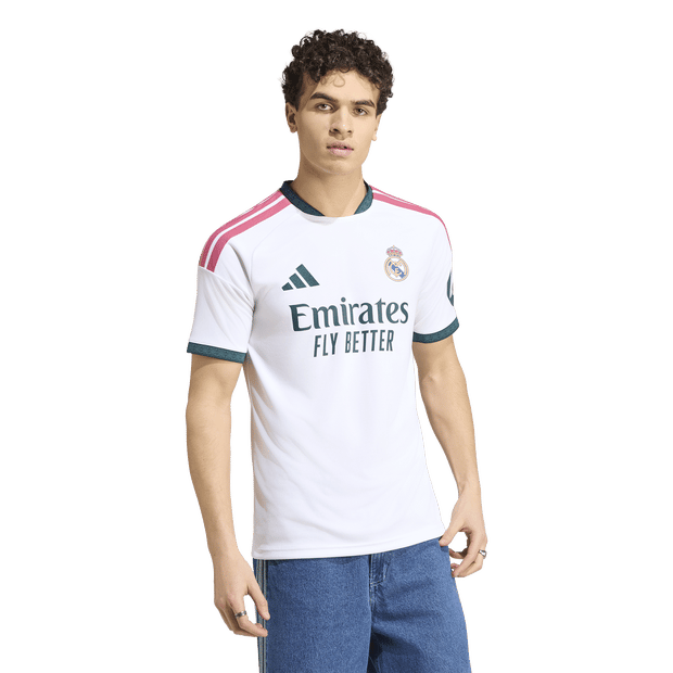 Adidas Real Madrid Truien/Replica's Heren - Wit - Maat M - Poly Jersey