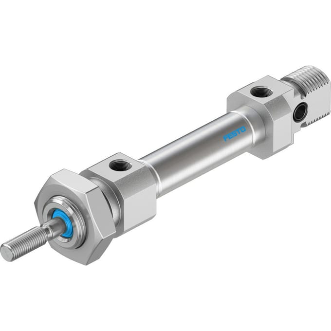 Festo Cilinder 8mm Boring 10mm Slag ISO 6432 Dubbelwerkend - 19177 - P2CRN