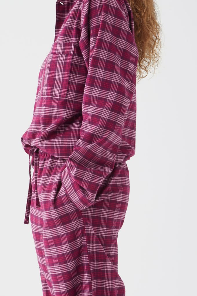 Tekla Unisex Flannel, Pyjamas Pants Deep Dream Taglia: M | Pigiameria Outlet | Unisex