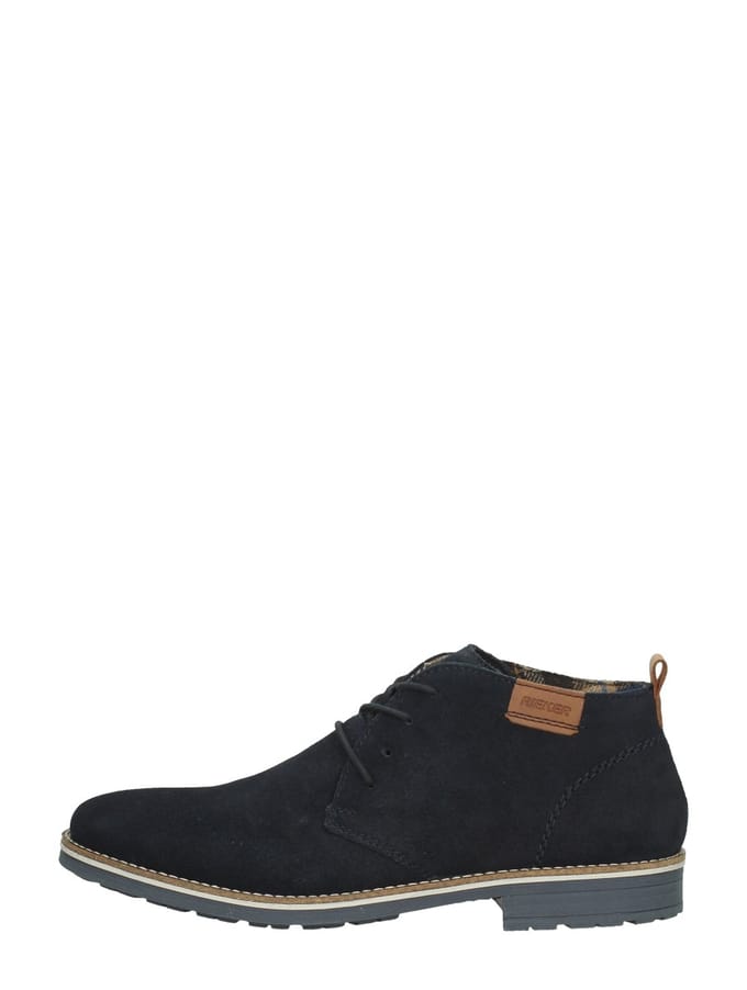 Rieker Veterboots blauw Synthetisch - Maat 40
