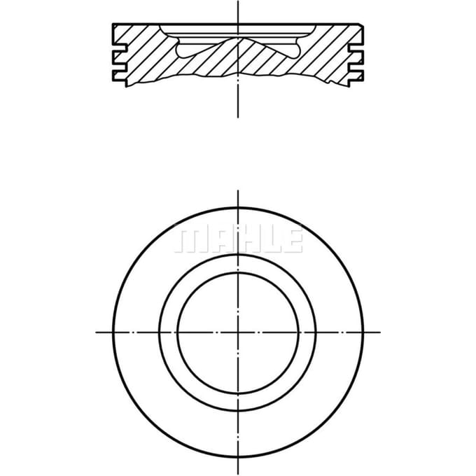 Zuiger MAHLE 007 PI 00106 002