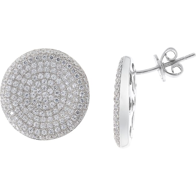 Orphelia Dames 925 Sterling Zilveren Stud Oorbellen - Zilver ZO-5794