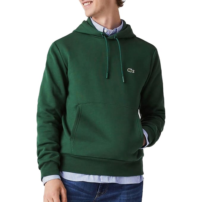 Lacoste Bio Cotton Fleece Hoodie Heren