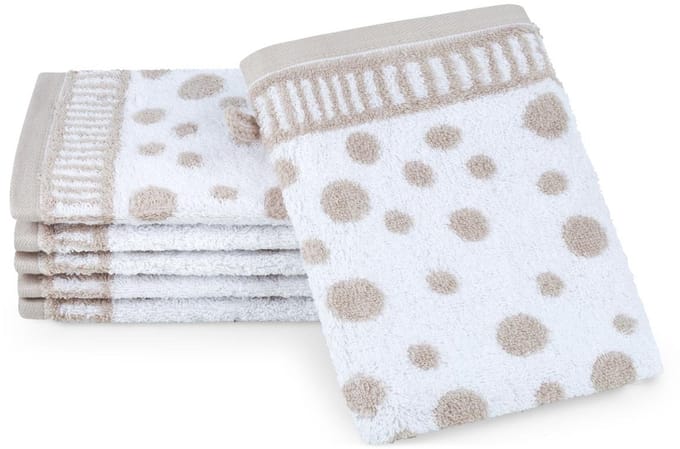Ross Sonstiges 6 X washand - in set 6 pack Punkte allover