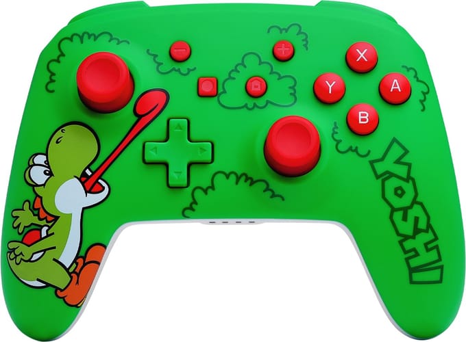 PowerA Wireless Controller for Nintendo Switch - Hungry Yoshi