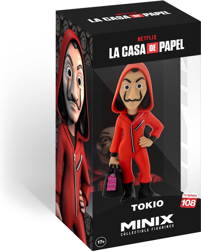 MINIX La Casa de Papel met Masker Verzamelfiguur (Tokio)