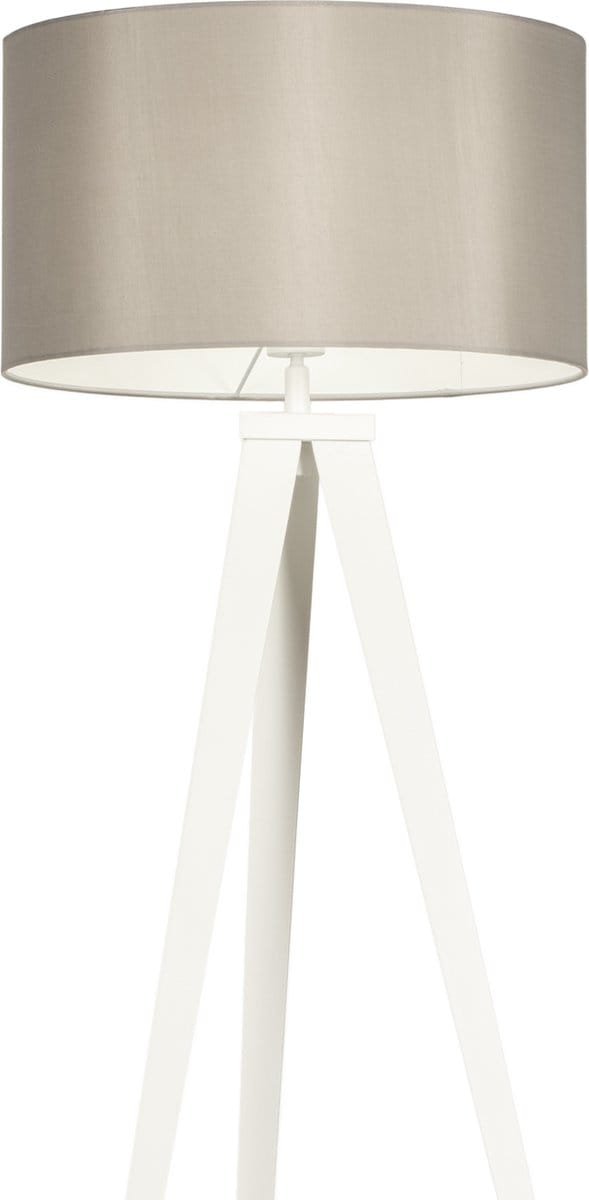 Lumidora Vloerlamp 31394 - ANTIQUA - E27 - Wit - Grijs - Metaal - ⌀ 51 cm