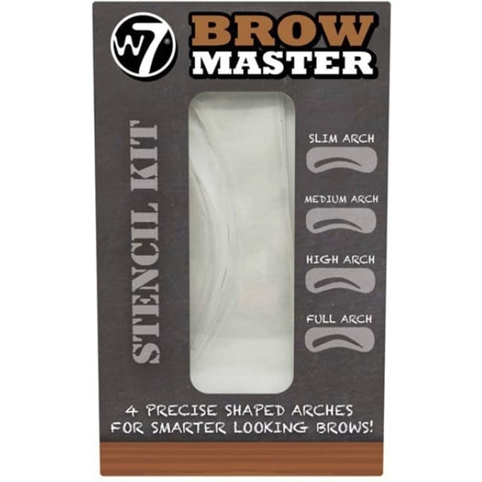 W7 Brow Master Stencil Kit 4 st