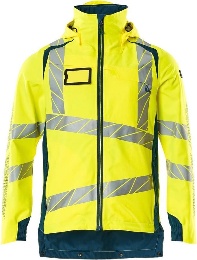 Mascot Accelerate Safe Shell Jas 19001 - Mannen - Geel/Petrol - L
