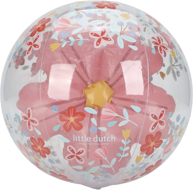 Little Dutch Pink Flowers Beach Ball 3D Figure 35cm