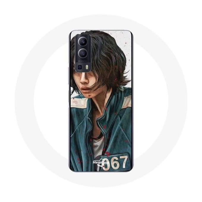Coque - Vivo - Y72 - Souple - Blanc - Squid Game Kang Sae Byeok Numéro 067