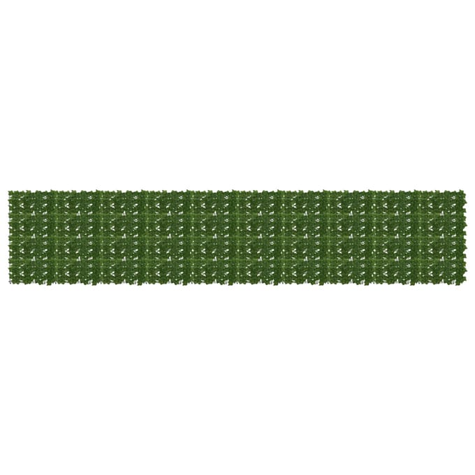 vidaXL - Balkonscherm - met - bladeren - Groen - 500 - x - 100 - cm