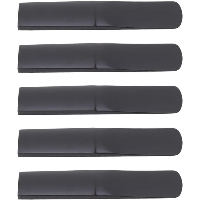 5 Pièces Anches Saxophone Soprano Force 2.5 Sib Résine Anches Saxophone Soprano pour Pratique Quotidienne Scène noir