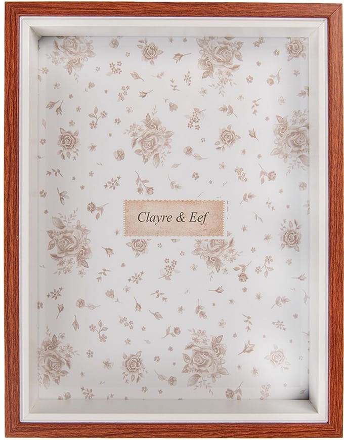 Clayre & Eef Fotolijst 10x15 cm Bruin MDF