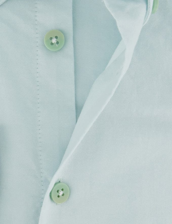 Ledub business overhemd turquoise