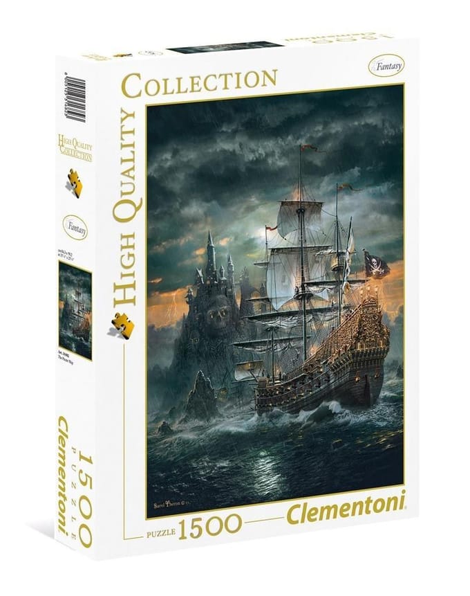 Clementoni - Puzzel - 1500 Stukjes - Piratenschip - Puzzel Voor Volwassenen - High Quality Collection