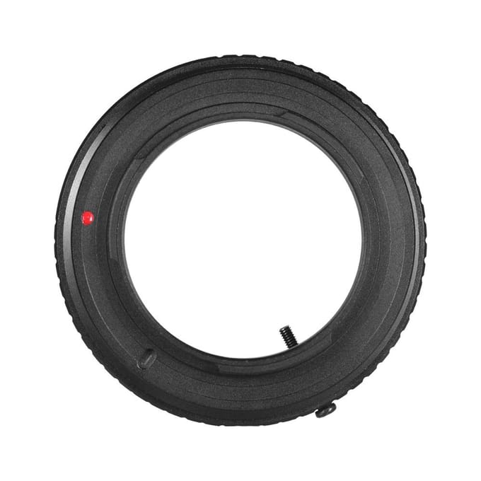 FD-EOS M Lens Mount Adapter Ring voor Canon FD Lens naar Canon EOS M Serie Camera's voor Canon EOS M M2 zwart