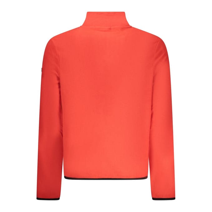 Noorwegen 1963 Rode Polyester Heren Sweatshirt