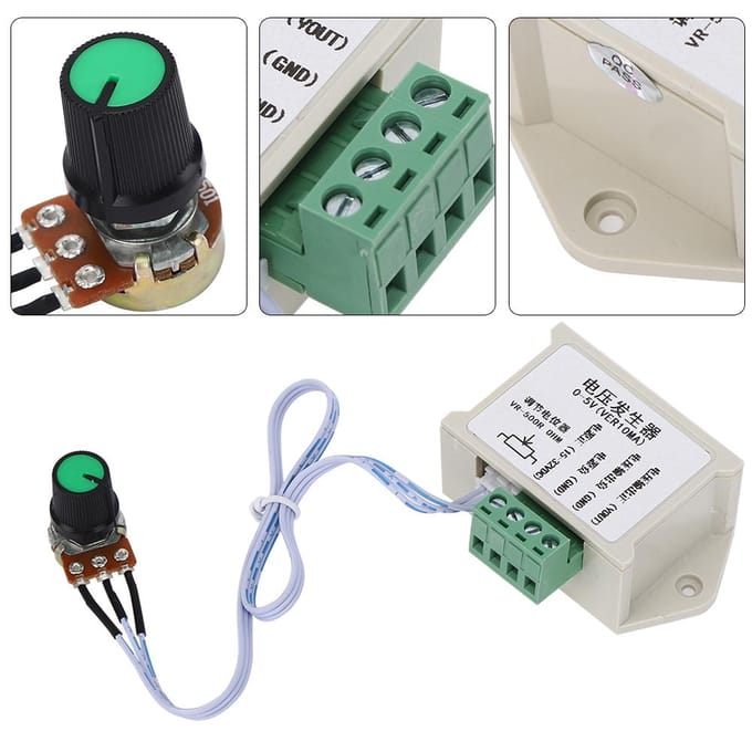 Spanningsregulerende Generator Potentiometer Instelbaar 05VDC voor PLC Industriële Besturing