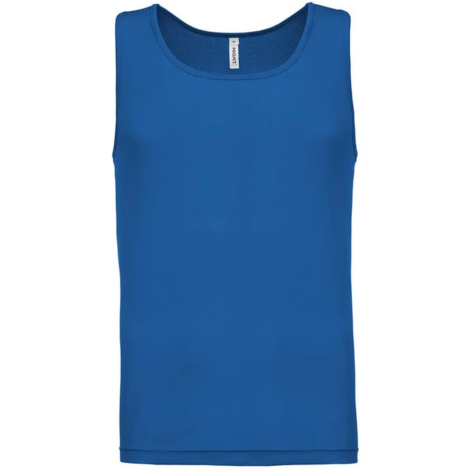 Herensporttop overhemd 'Proact' Royal Blue - M