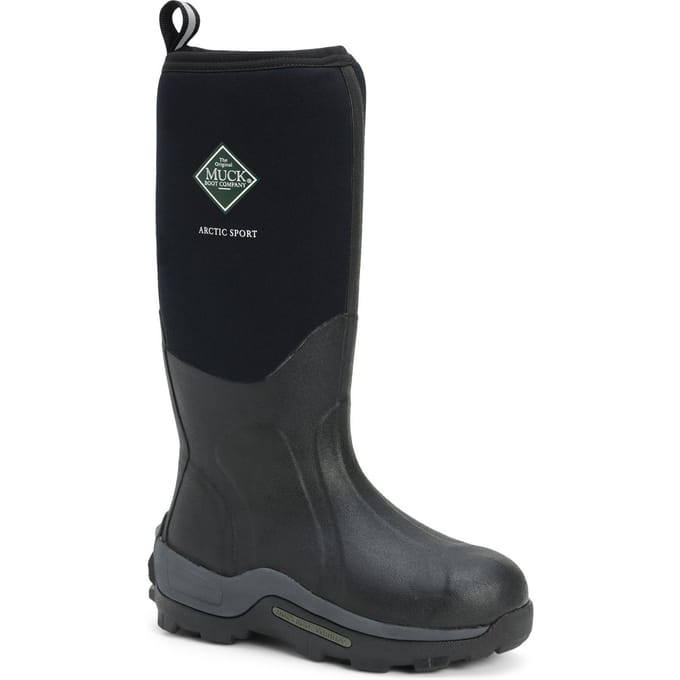 Muck Laarzen Arctic Sport Rubber Zwarte Wellington Laarzen