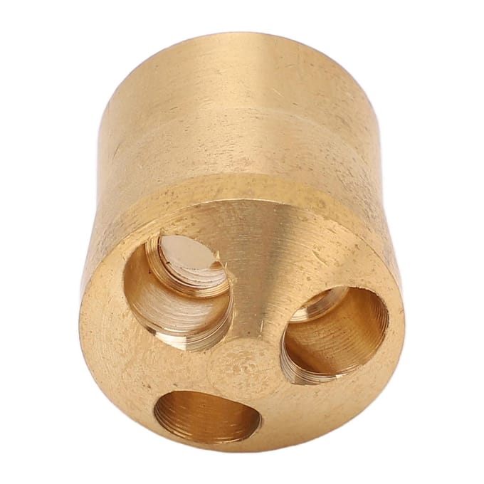 Koudemiddelverdeler Messing Sterk 1 in 3 Uit Koudemiddel Diverter voor Airconditioner