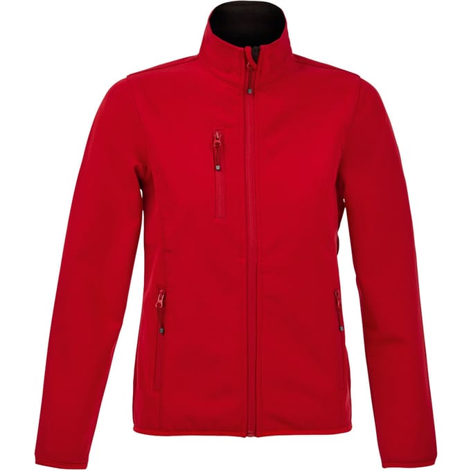SOLS Dames/dames Radian Soft Shell Jacket (Peperrood)