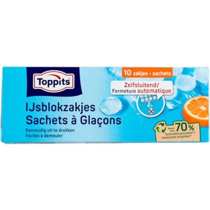 Toppits IJsblokzakjes 10 stuks