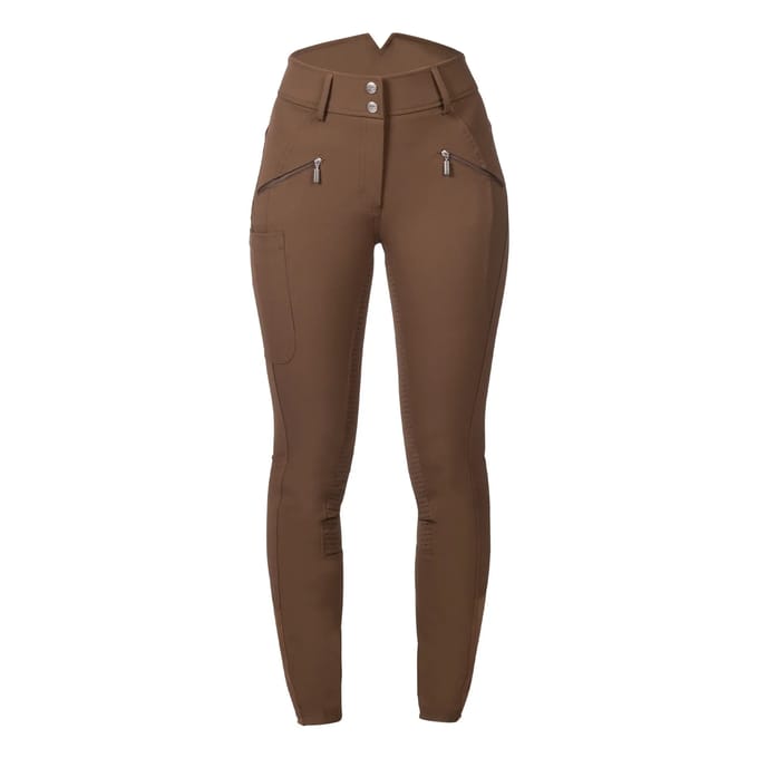Damesbroek met volledige grip HKM Lia High Waist