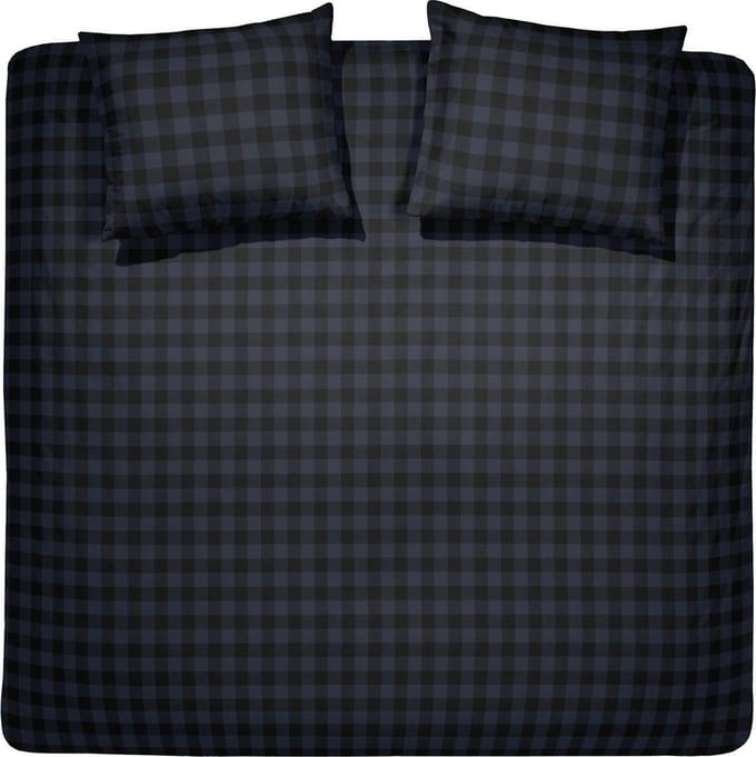 Damai Timber - Dekbedovertrek - Flanel - 260x200/220 cm - Blue