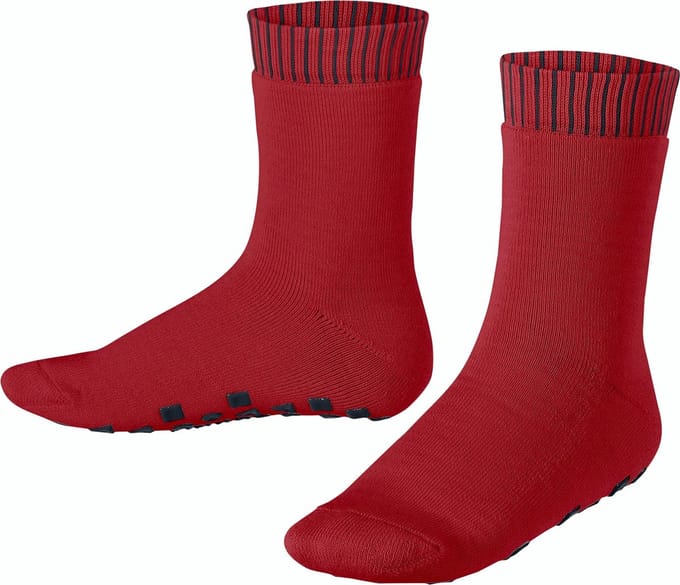 Esprit Foot Logo Kinderen Sokken - Rood - Maat 31-34