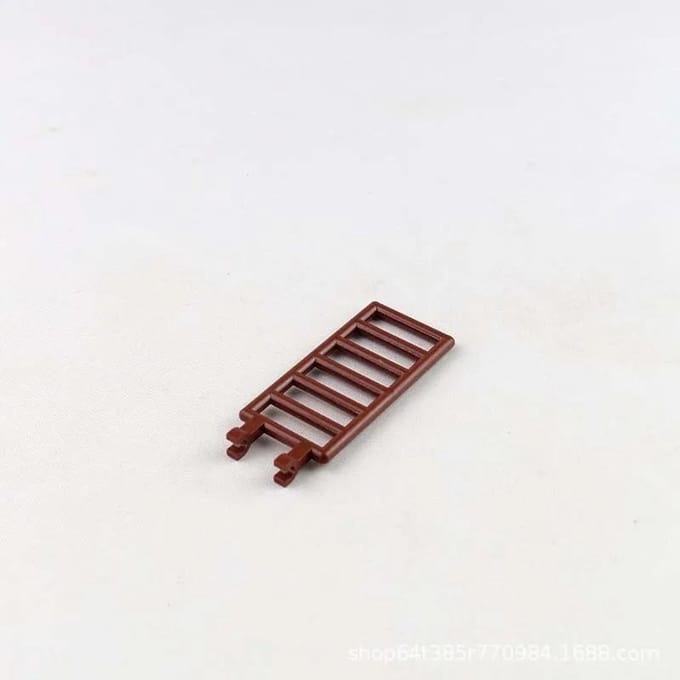 10 stuks Trappen Compatibel met 6020 Hek Constructie Leuning Gemonteerd Bouwstenen KINDEREN MOC stenen Reserveonderdelen speelgoed