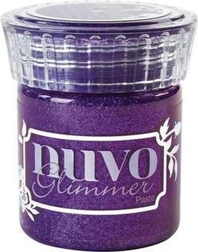 Nuvo glimmer paste - amythyst purple